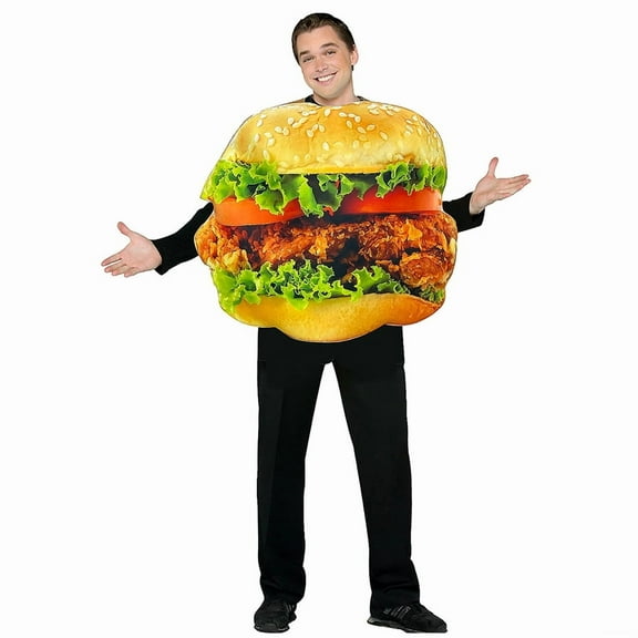Rasta Imposta Adult Get Real Chicken Sandwich  Costume  - One Size