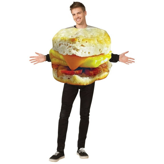 Rasta Imposta Adult Get Real Breakfast Sandwich  Costume  - One Size