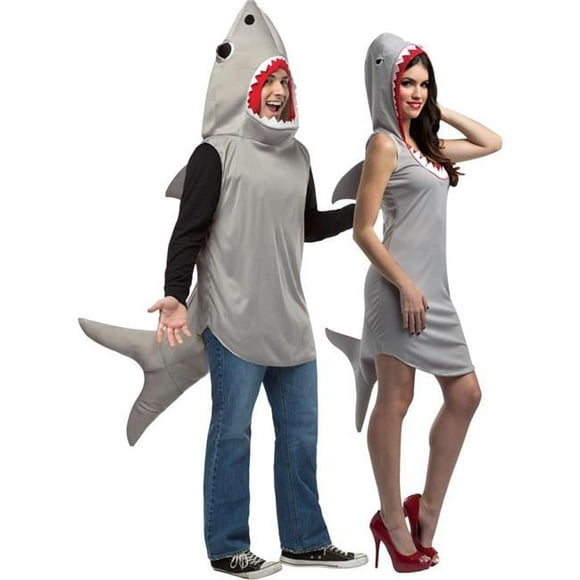 Rasta Imposta GC10158 Sand Shark Hoodie & Dress Couples Costume