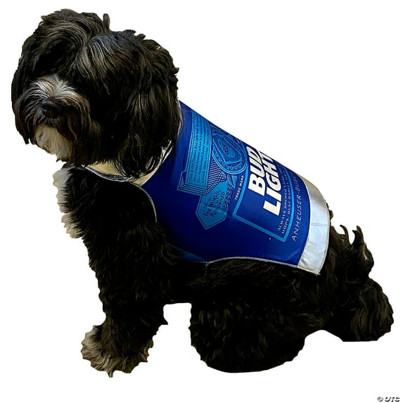 Rasta Imposta Bud Light Can Dog Costume, Large & Extra Large