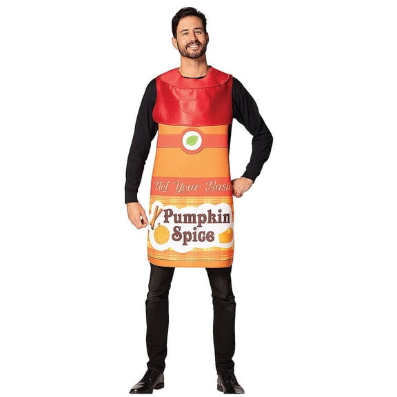 Rasta Imposta Adult Pumpkin Spice Seasoning Costume - One Size Fits Most