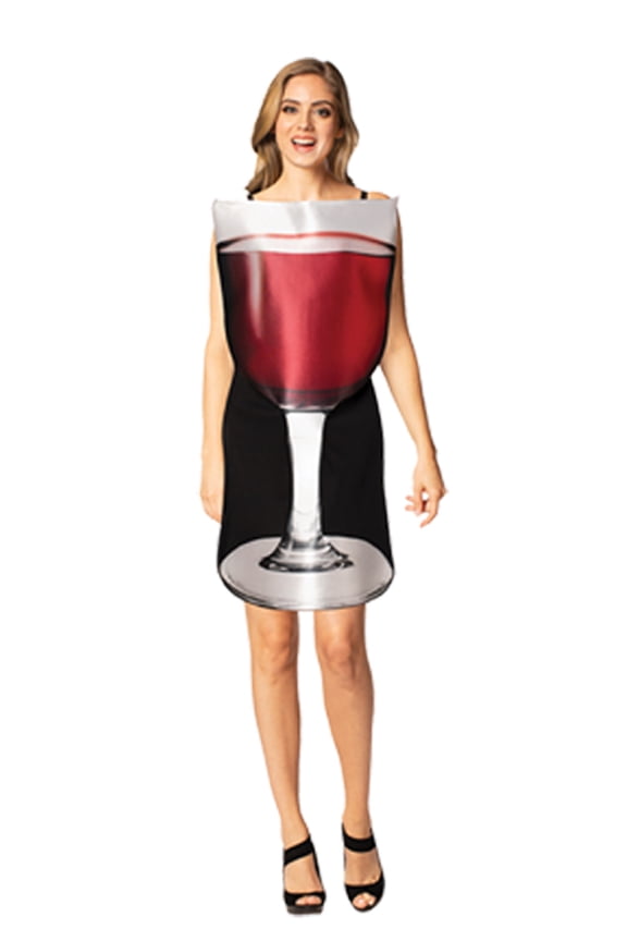 Get Real Glass Of Red Wine