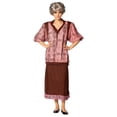 thumbnail image 1 of Rasta Imposta Golden Granny Strong Halloween Costume with Wig, Adult, Unisex, XL, 1 of 3