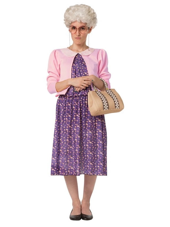 Golden Granny Wise Costume with Wig, Adult L-XL by Rasta Imposta