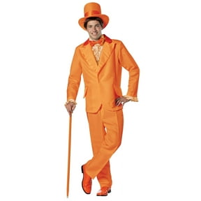 Rasta Imposta Goofball Orange Men's Halloween Fancy-Dress Costume for Adult, One Size