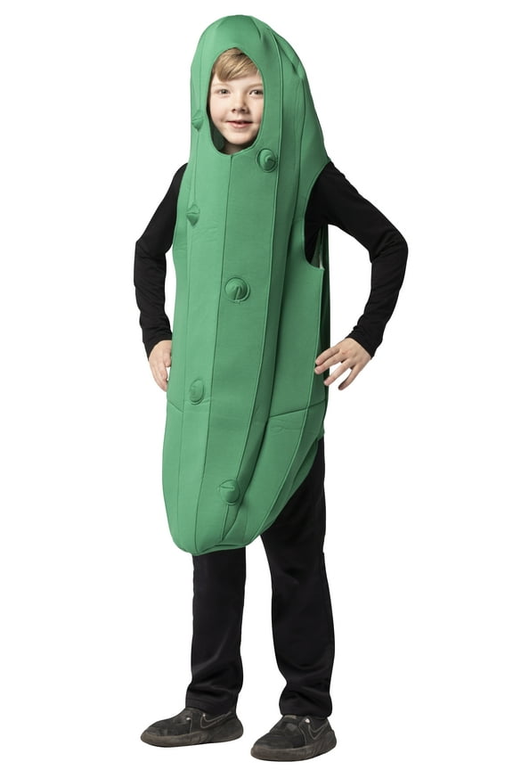 Green Dill Pickle Halloween Costume, Unisex Child, Size 7-10, Sku 6544-710