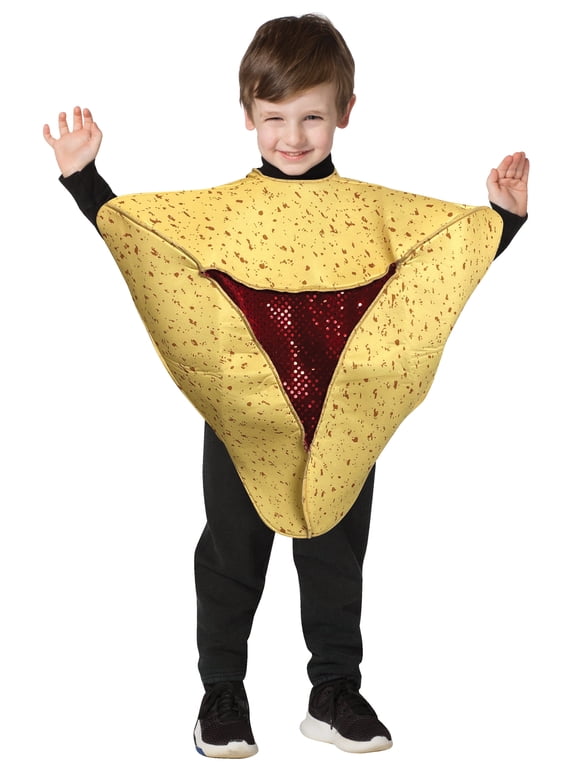 Hamantaschen Cookie Purim Halloween Costume, Boys and Girls, Multicolored, Child Size 4-6