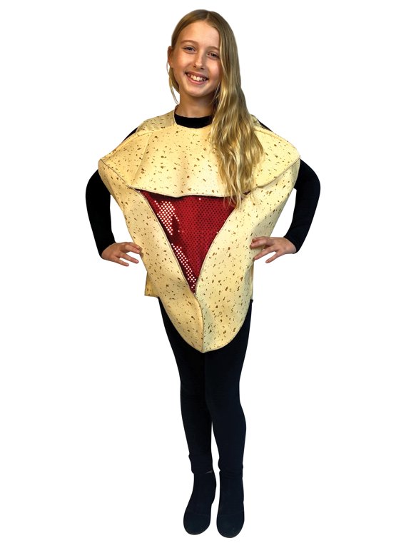 Hamantaschen Cookie Purim Halloween Costume, Boys and Girls, Multicolored, Child Size 7-10, 10001
