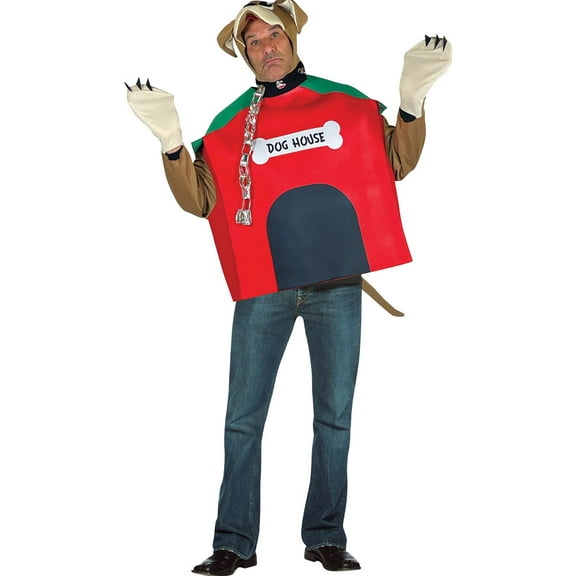 Rasta Imposta In The Dog House Halloween Costume, Adult One Size, Sku 6404