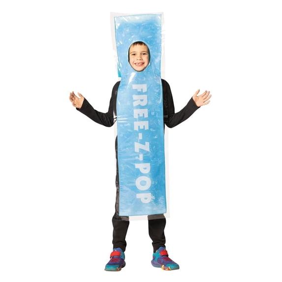 Rasta Imposta Kids' Free-Z-Pop Ice Blue Costume - Size Medium - Blue