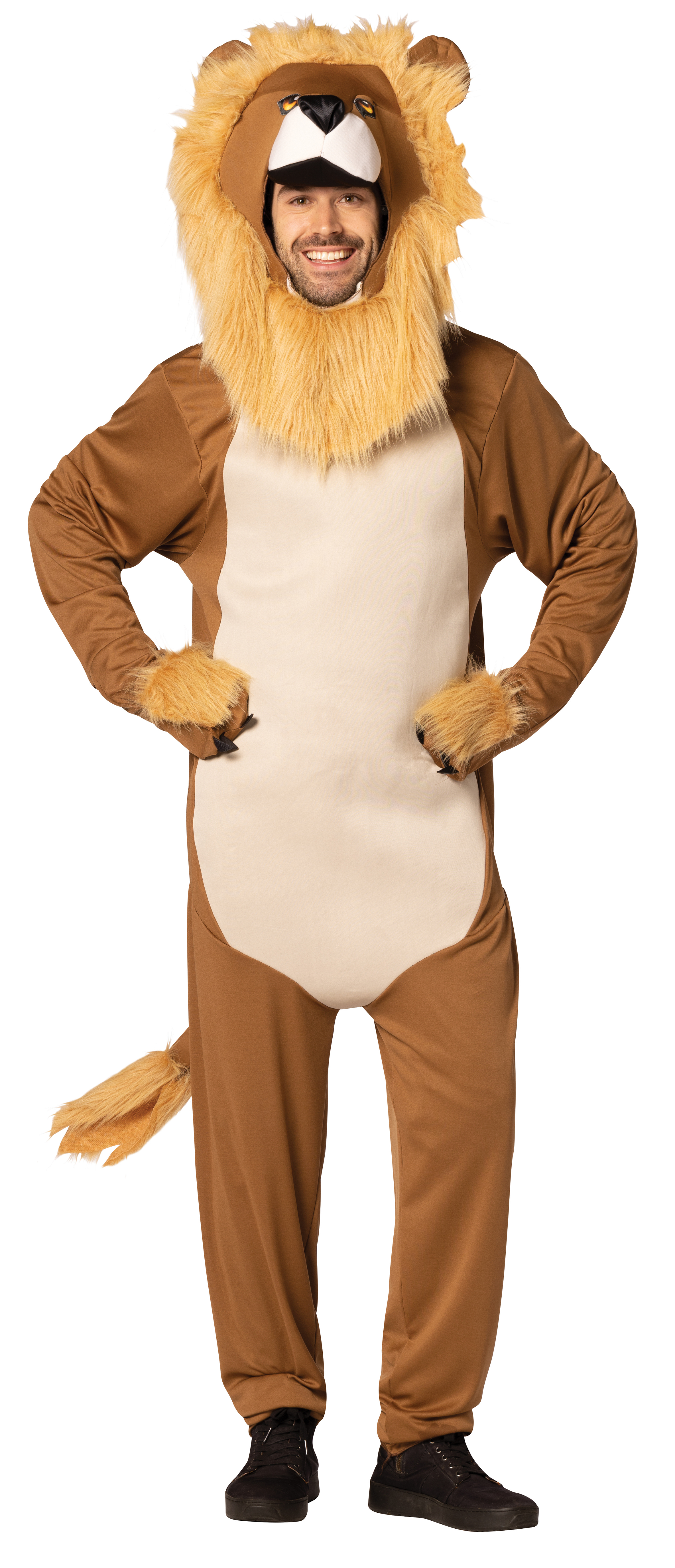 Rasta Imposta Lion Halloween Costume Men And Women s Brown Adult One Rasta Imposta Lion Halloween Costume Men And Women s Brown Adult One