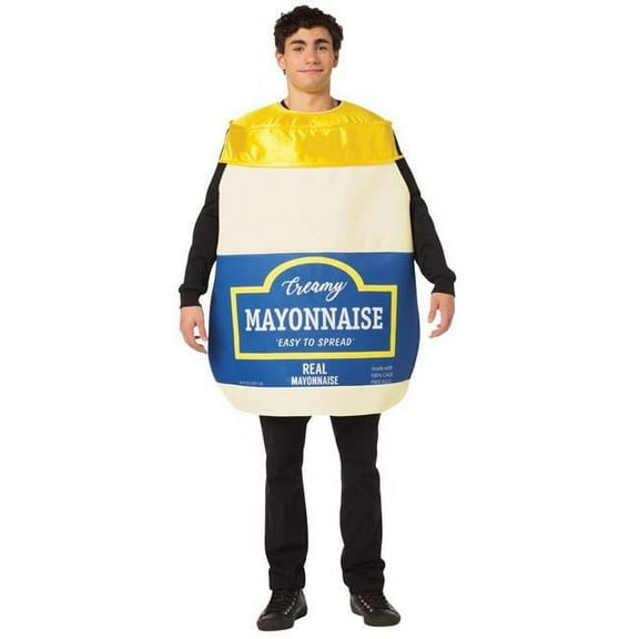 Rasta Imposta Mayonnaise Men's Halloween Fancy-Dress Costume for Adult, One Size