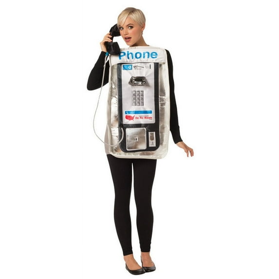 Rasta Imposta Pay Phone Costume, Women and Men, Adult One Size, 1853