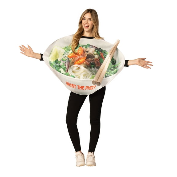 Rasta Imposta Pho Noodle Bowl Halloween Costume, Adult Tunic, One Size, Unisex