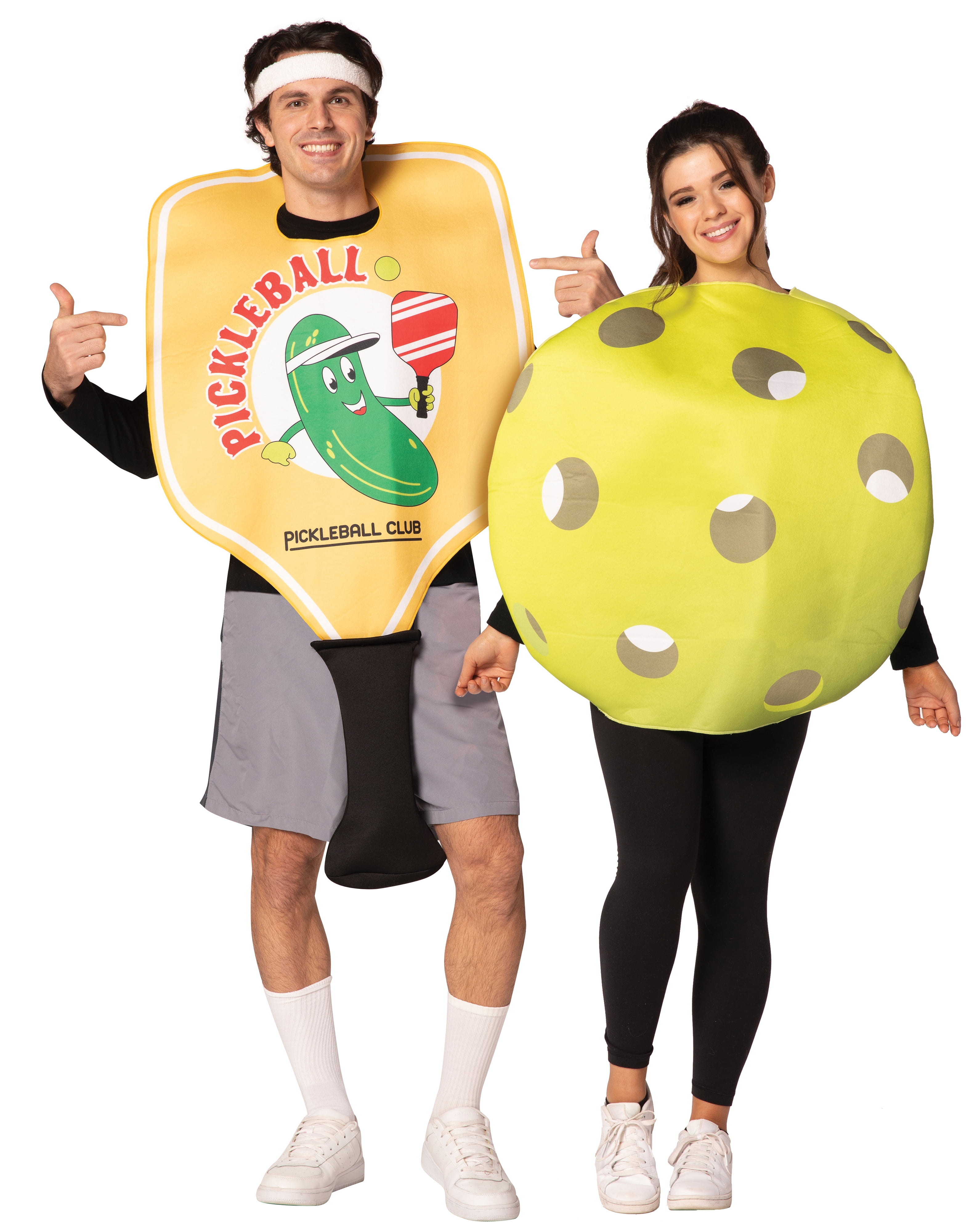 Rasta Imposta Pickle Ball Paddle and Ball Halloween Couples Costume, Adult, Multi Color