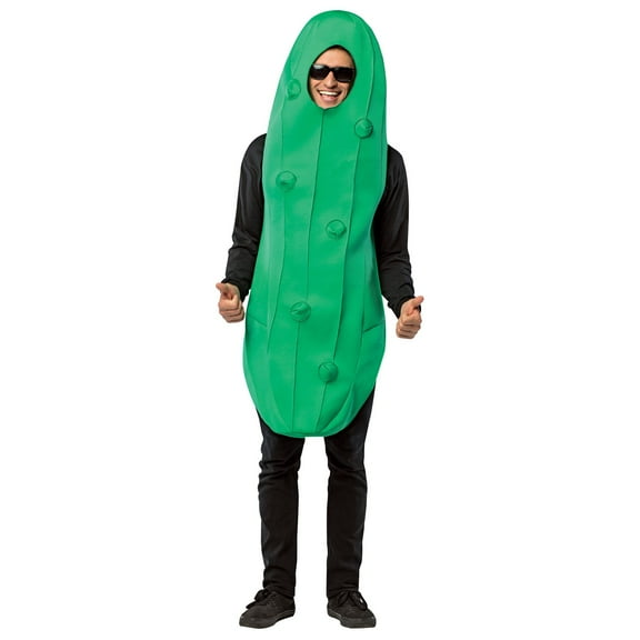 Pickle Halloween Dill Costume, Mens Adult One Size