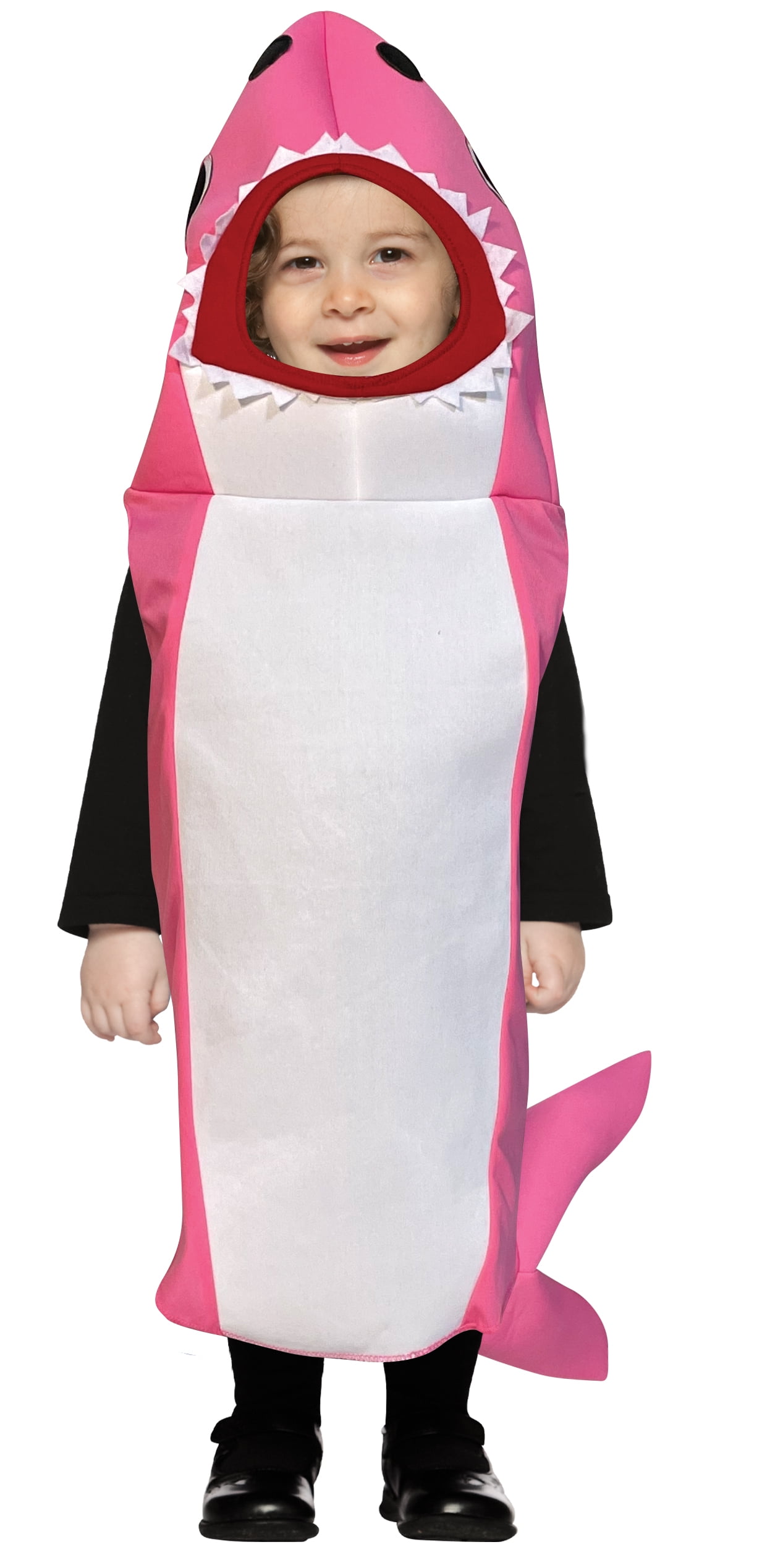 Rasta Imposta Pink Shark Halloween Costume, Unisex Child Size 18-24 Months (1206)