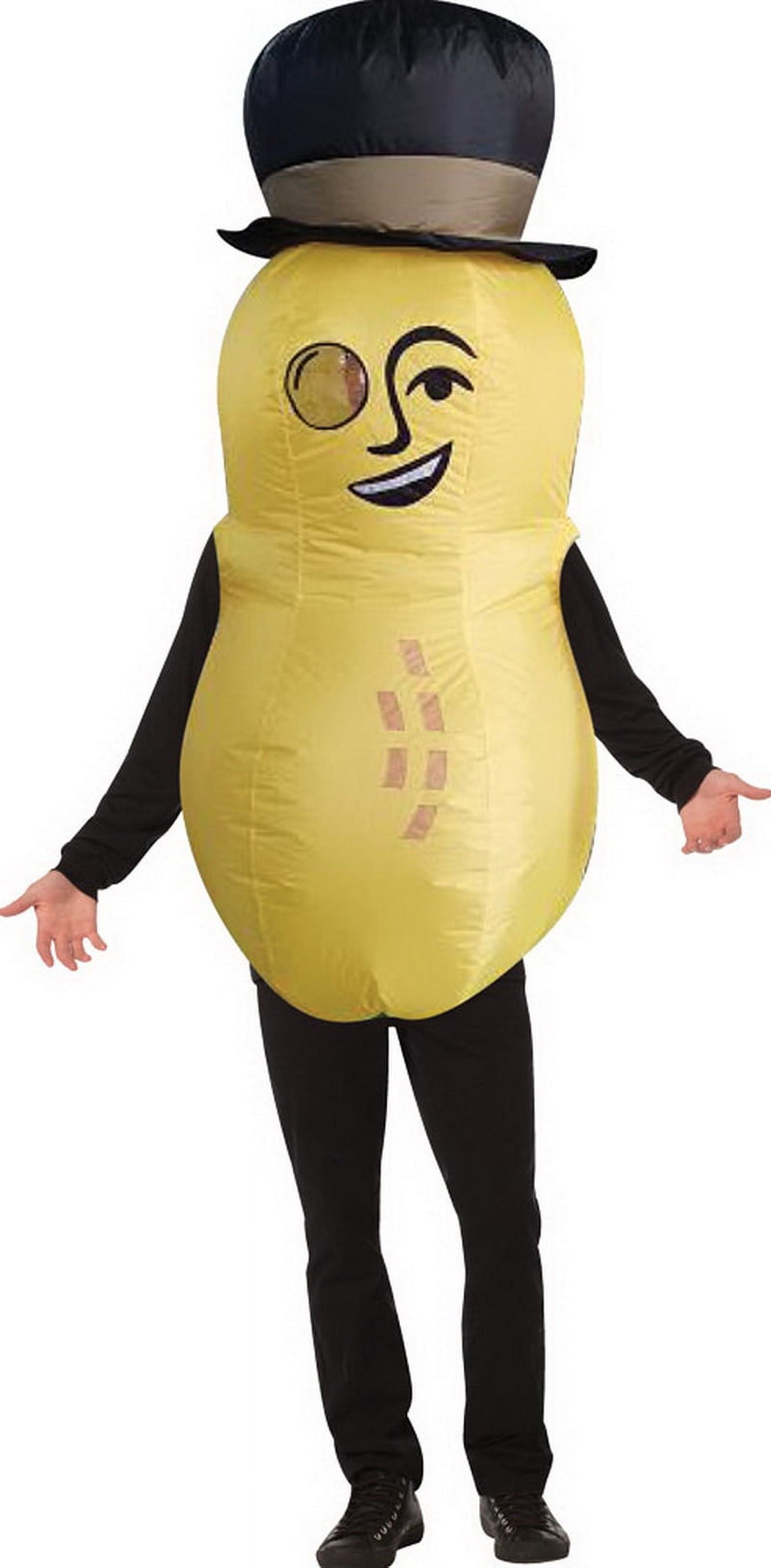 レア 1960年代 Mr. Peanut コスチューム Rasta Imposta Planters Mr. Peanut Inflatable Costume, Adult One