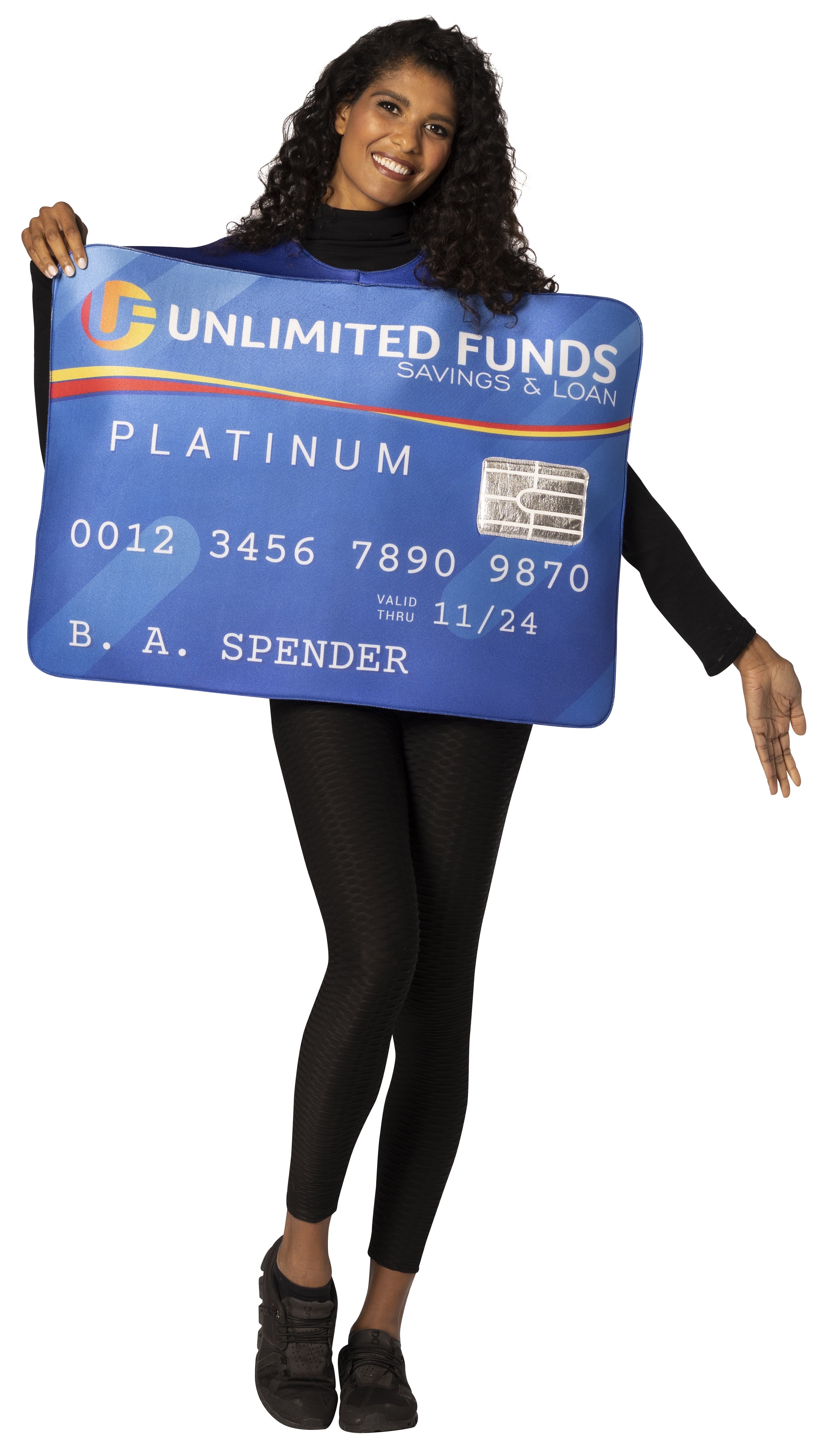Rasta Imposta Platinum Credit Card Halloween Costume, Men and