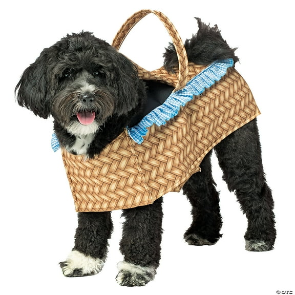 Rasta Imposta Adult Picnic Basket Dog Costume - Size Large - Brown