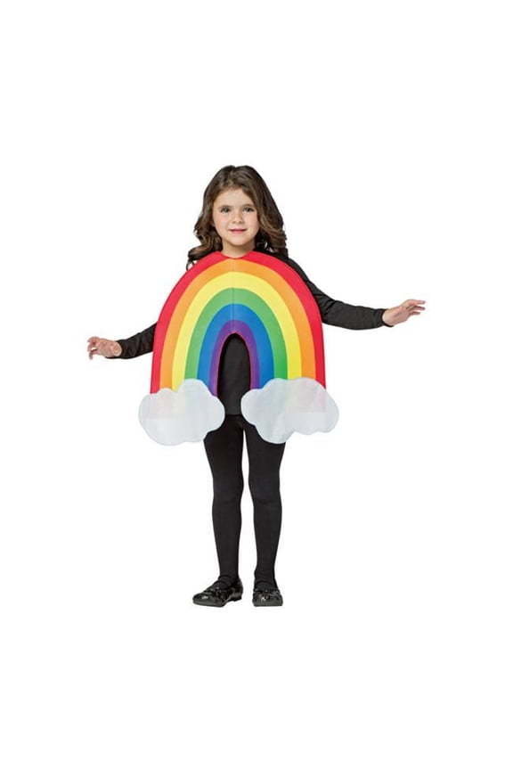 Rainbow with Clouds Kids Costume, Girls and Boys, Child Size 4-6x, 6307-46