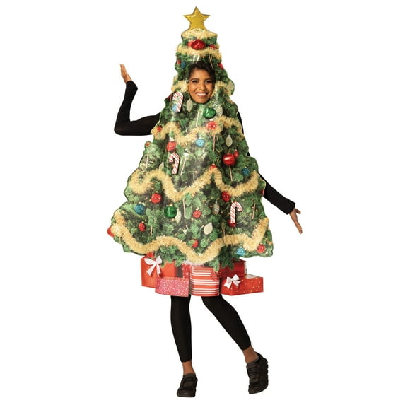 Rasta Imposta Retro Christmas Tree Halloween Costume Battery String Light Men & Women Adult One Size