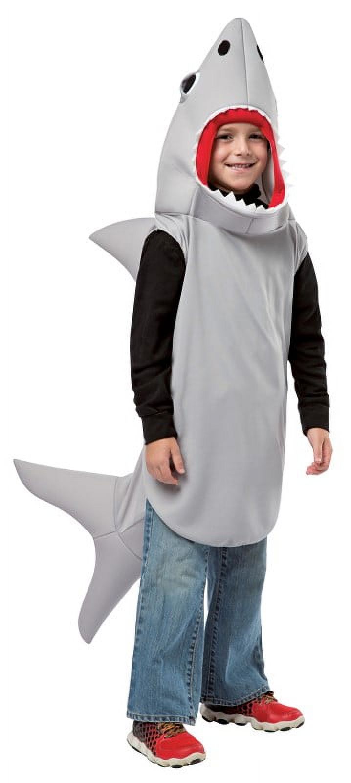 Rasta Imposta Sand Shark Halloween Costume, Unisex Child Size 7-10, Gray - image 1 of 4