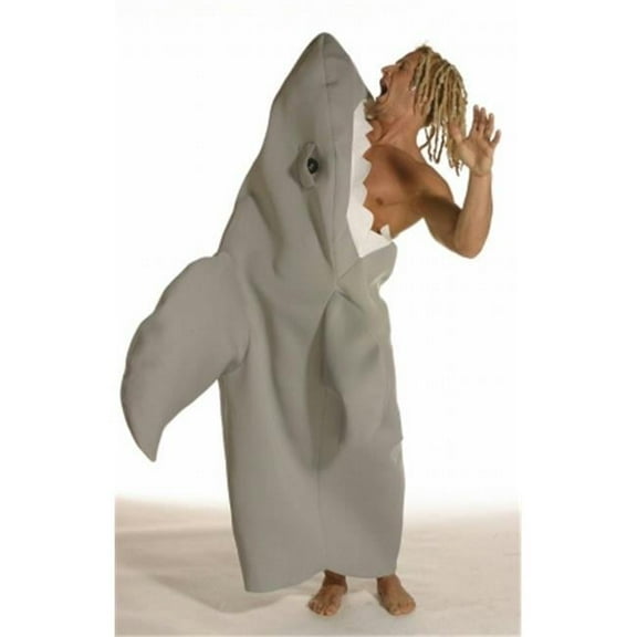 Rasta Imposta Shark Attack Costume, Gray, One Size