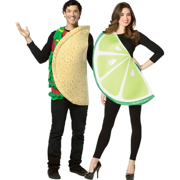 Rasta Imposta Taco And Lime Slice Couple
