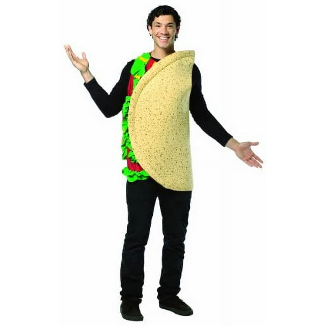 Rasta Imposta Taco Funny Halloween Costume, Adult, Unisex, One Size, Multi-color