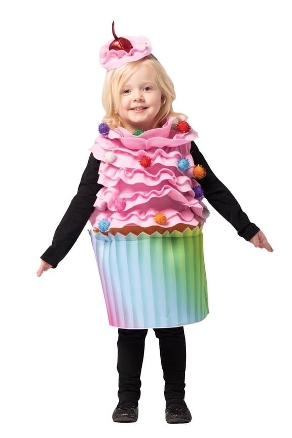 Imposta Costumes Ultimate Cupcake Costume with Headband, Child Size 3-6, 1679-36