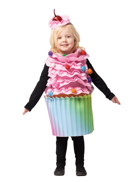 Imposta Costumes Ultimate Cupcake Costume with Headband, Child Size 3-6, 1679-36