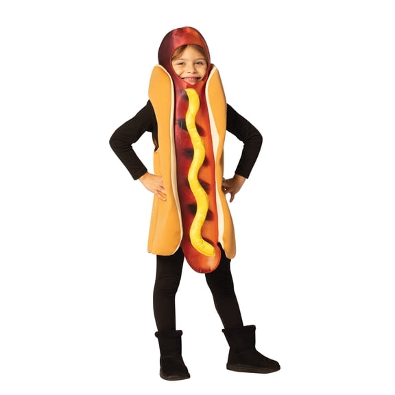 Rasta Imposta Ultimate Grilled Hot Dog Kids Halloween Costume, Multicolor, Child Size 3-6, R1295-36