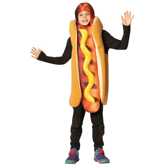 Rasta Imposta Ultimate Grilled Hot Dog Kids Halloween Costume, Multicolor, Child Size 7-10, R1295-710