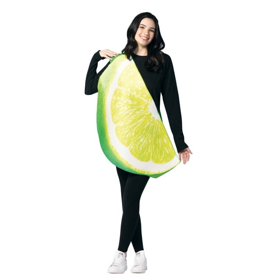 Rasta Imposta Ultimate Lime Slice Halloween Costume, Adult One Size, Green, R1244-OS