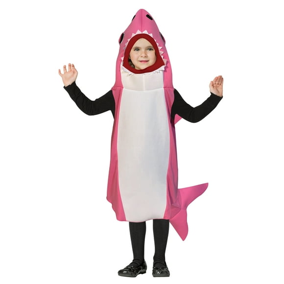 Rasta Imposta Ultimate Pink Shark Dress Up Play Halloween Costume, Child Size 4-6