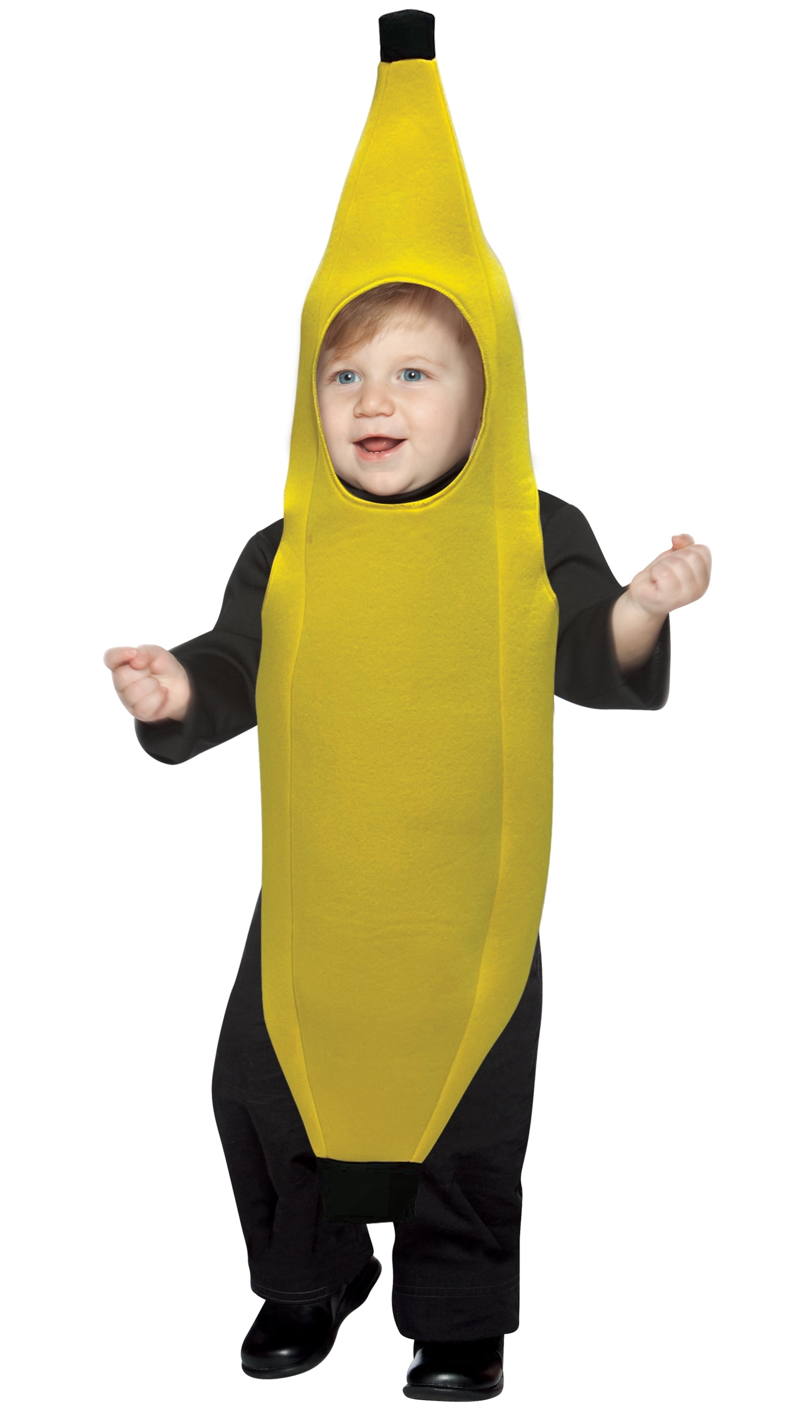 Rasta Imposta Ultimate Yellow Banana Halloween Costume, Baby Size 18-24 Months, Unisex, Toddler