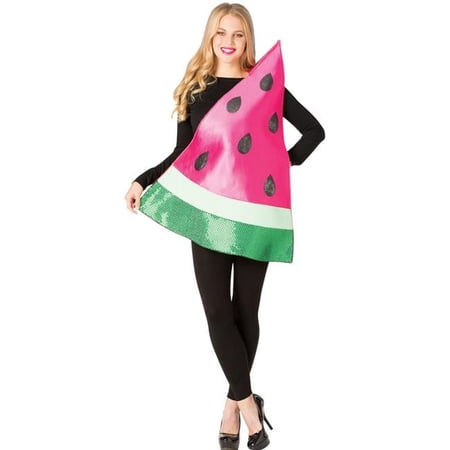 Rasta Imposta Watermelon Slice Women's Halloween Fancy-Dress Costume for Adult, One Size