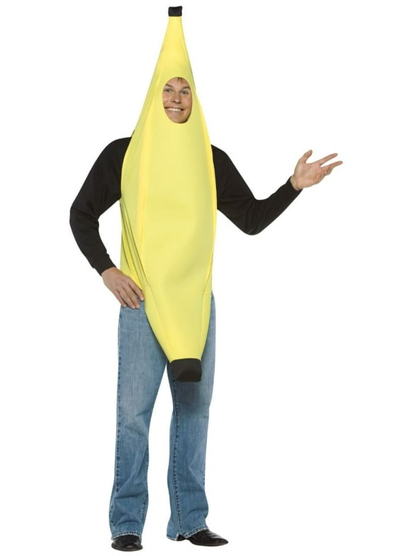 Rasta Imposta Yellow Lightweight Banana Costume, Teens, Size 13 - 16