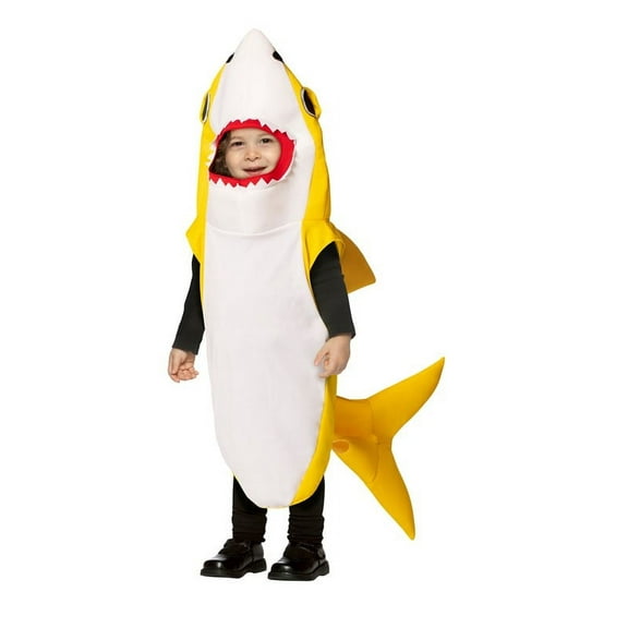 Rasta Imposta Yellow Shark Costume for Ages 12-24 Months, Infant Costume, Unisex for All Babies and Toddlers