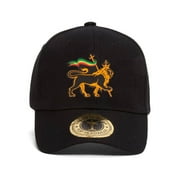 Rasta Lion of Judah Adjustable Baseball Hat