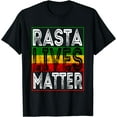 thumbnail image 1 of Rasta Lives Matter Reggae Music Rastafari Lover Dreadlock T-Shirt, 1 of 3