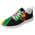 thumbnail image 1 of Rasta Shoes Men Women Reggae Sneakers Breathable Casual Sport Tennis Running Shoes White Size 11.5, 1 of 5