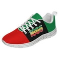thumbnail image 1 of Rasta Shoes Men Women Reggae Sneakers Breathable Casual Sport Tennis Running Shoes White Size 9, 1 of 5