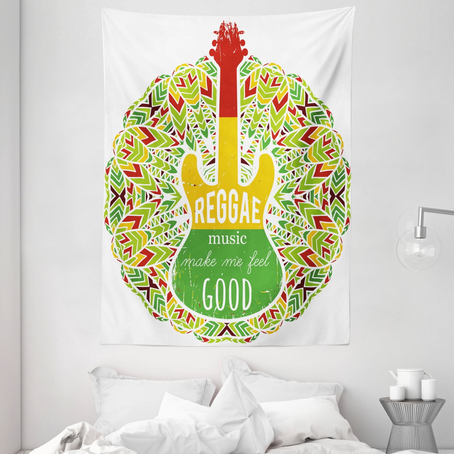 Rasta Tapestry, Reggae Music Makes Me Feel Good Quote Jamaican Island ...