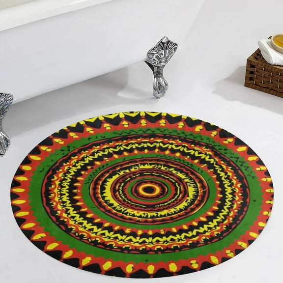 Rasta Tie Dye Time Warp Round Carpet Circle Rug Outdoor Patio Area Rug Washable Large Area Rugs Hallway Room Decor Fitness Mats