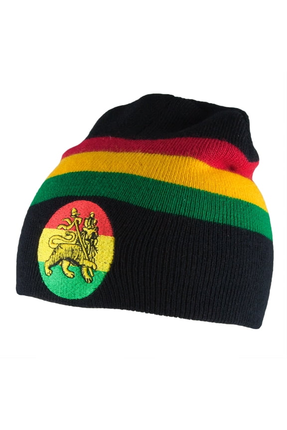 Rastafari - Rasta Lion Of Judah Knit Beanie