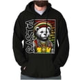 thumbnail image 1 of Rastafari Rebel Reggae Teddy Bear Hoodie Sweatshirt Women Men Brisco Brands S, 1 of 6