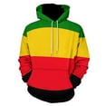 thumbnail image 1 of Rastafarian Flag Colors 3D Print Hoodie Men Women Autumn Thin Pullover Sweatshirt Vintage Streetwear Tops, 1 of 6