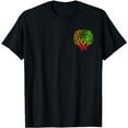 thumbnail image 1 of Rastafarian Roots Reggae Lion Rasta Ethiopian Lion Of Judah T-Shirt, 1 of 5